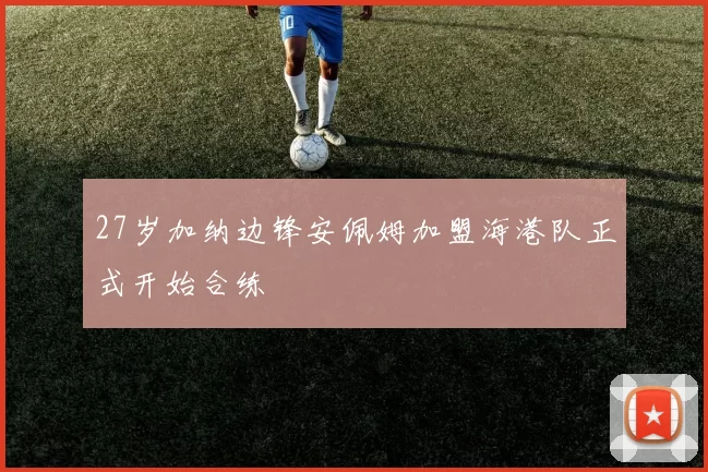 27岁加纳边锋安佩姆加盟海港队正式开始合练
